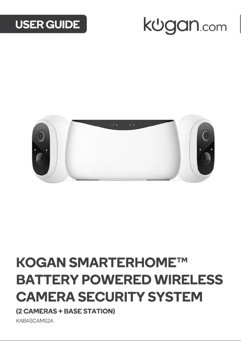 Page n°1 - Manuel utilisateur Kogan KABASCAMS2A