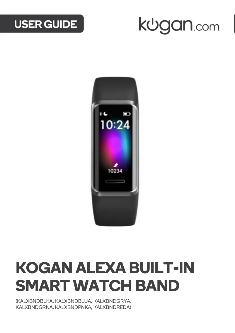 Page 1 de la notice Manuel utilisateur Kogan KALXBNDPNKA