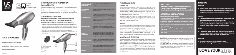 Imagen de la primera página del manual del dispositivo 3Q Smart VSP3QSA