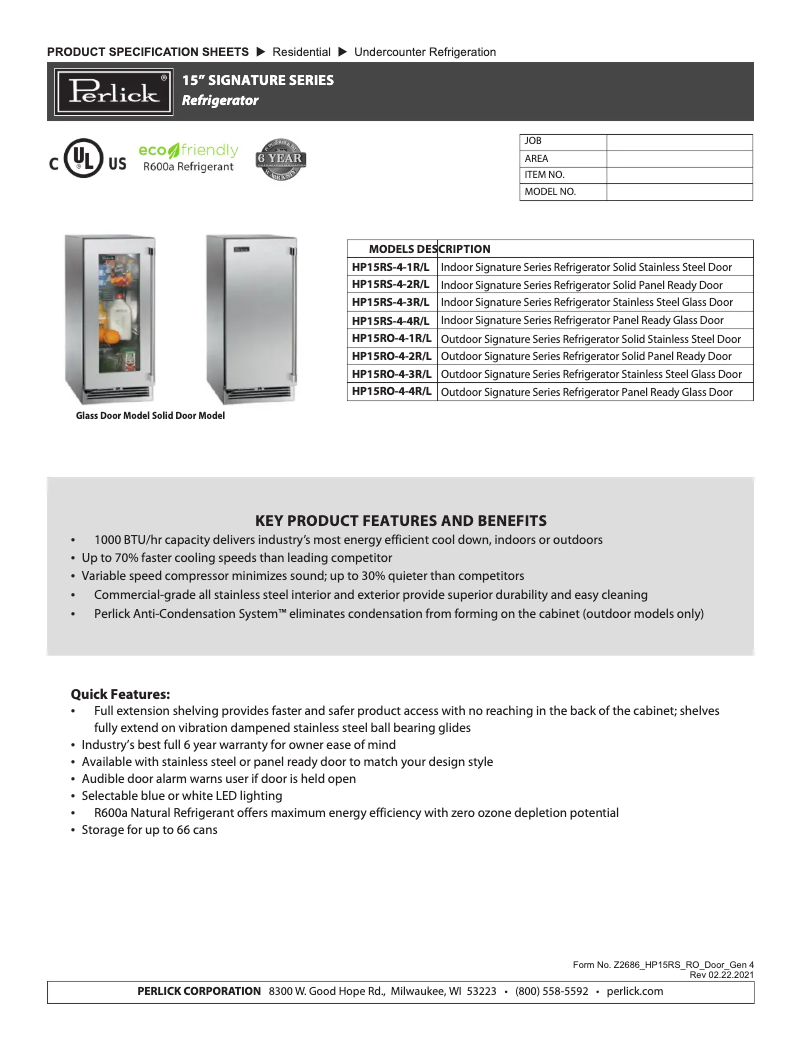 Image de la première page du manuel de l'appareil HP15RO-4-1R