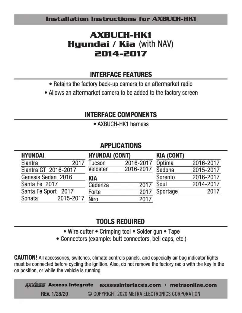 Image de la première page du manuel de l'appareil AXBUCH-HK1