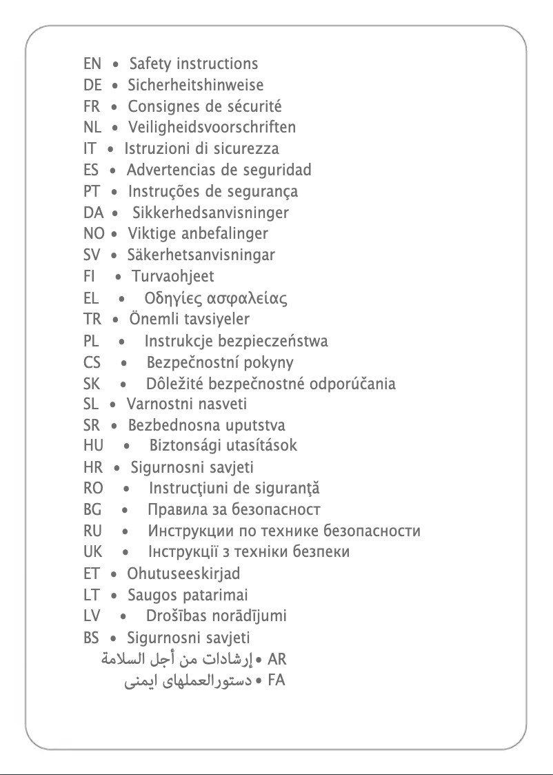 Page n°1 - Instructions / montage Tefal Maestro FV3769