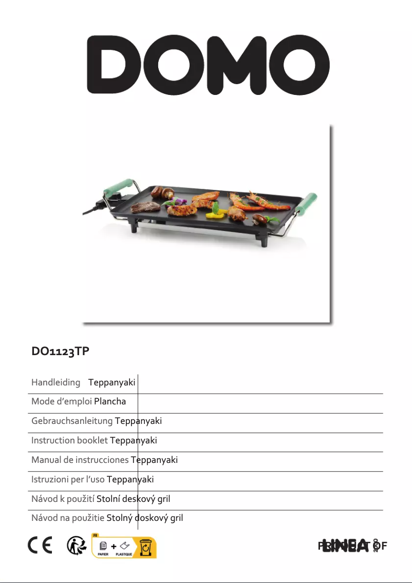 Page n°1 - Manuel utilisateur Domo DO1123TP