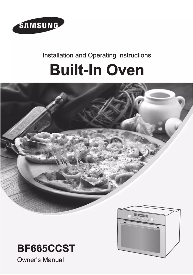 Image de la première page du manuel de l'appareil BF665CCST