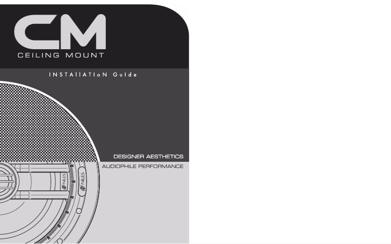 Image de la première page du manuel de l'appareil CM7MP