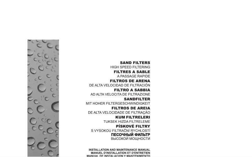 Image de la première page du manuel de l'appareil Millennium