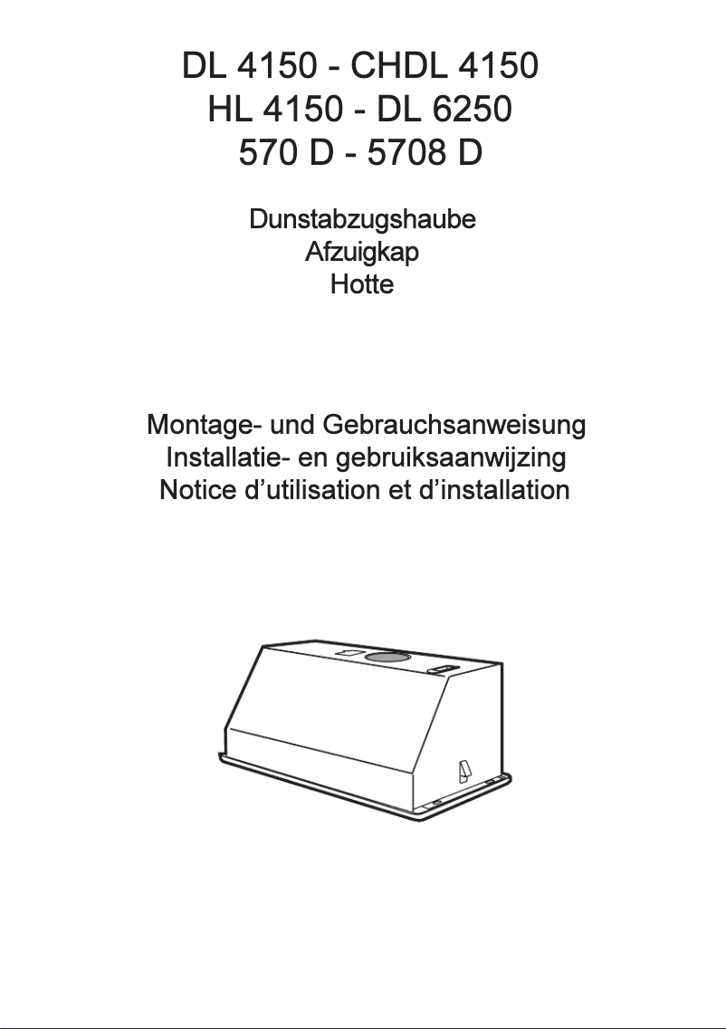 Page n°1 - Manuel utilisateur AEG 570D-M