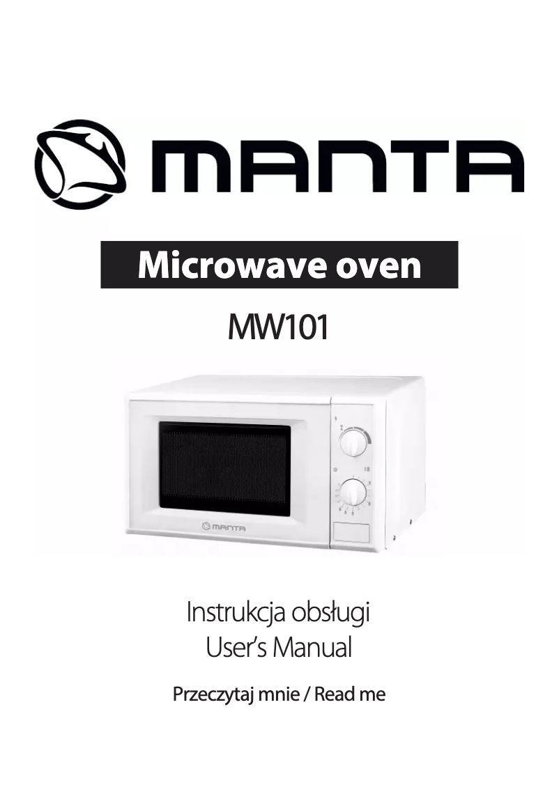 Page 1 de la notice Manuel utilisateur Manta MW101