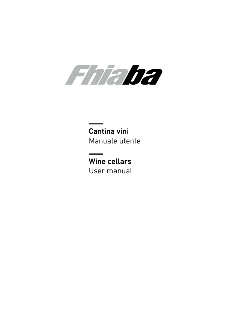 Page n°1 - Manuel utilisateur Fhiaba XS5990FW6A