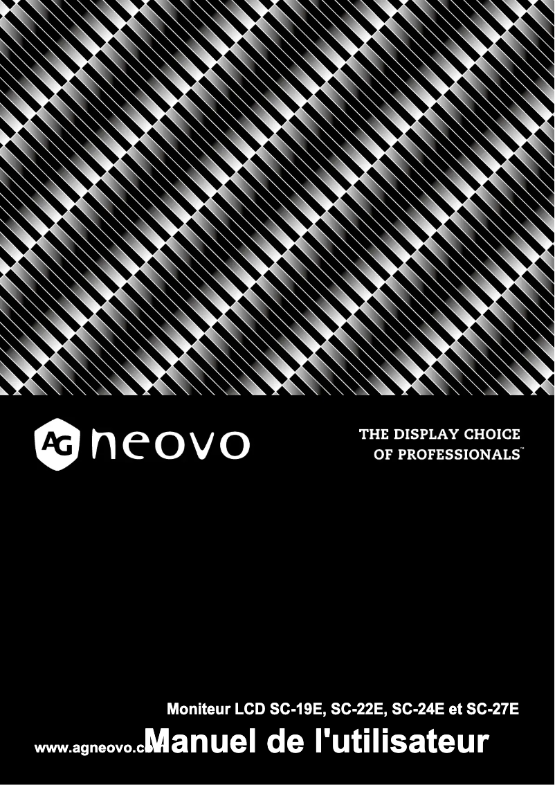 Image de la première page du manuel de l'appareil SC-24E