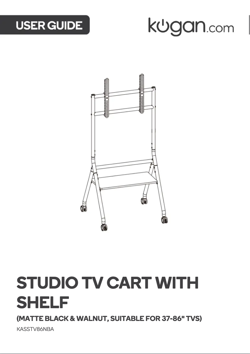 Page 1 de la notice Manuel utilisateur Kogan KASSTV86NBA