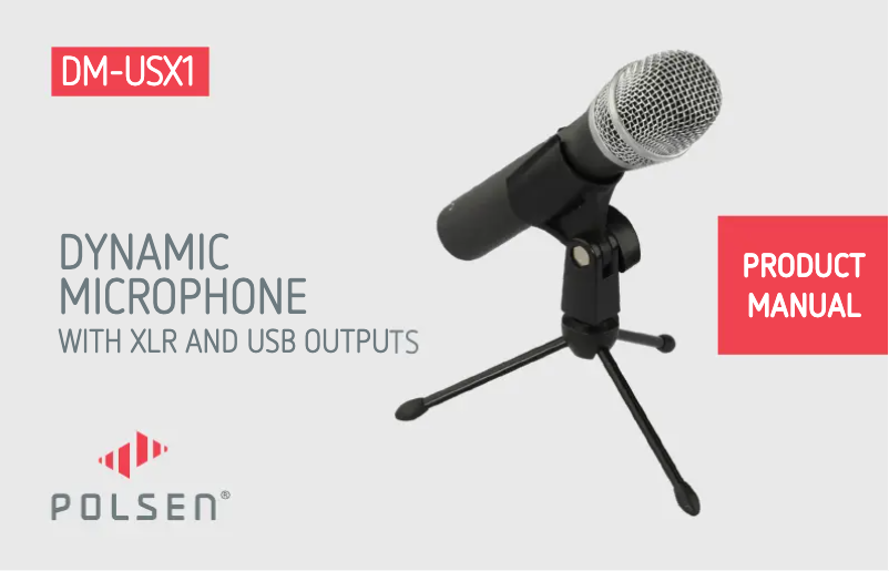 Page 1 de la notice Manuel utilisateur Polsen DM-USX1