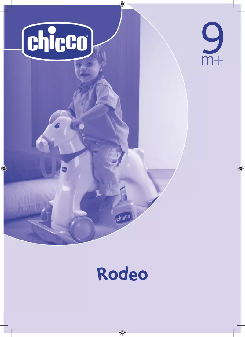 Image de la première page du manuel de l'appareil Rodeo