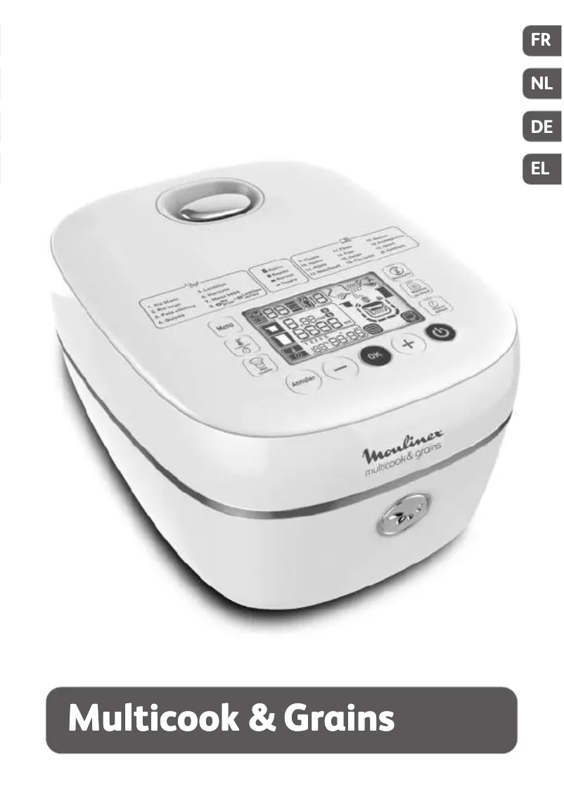 Image de la première page du manuel de l'appareil Multicook & Grains MK900100