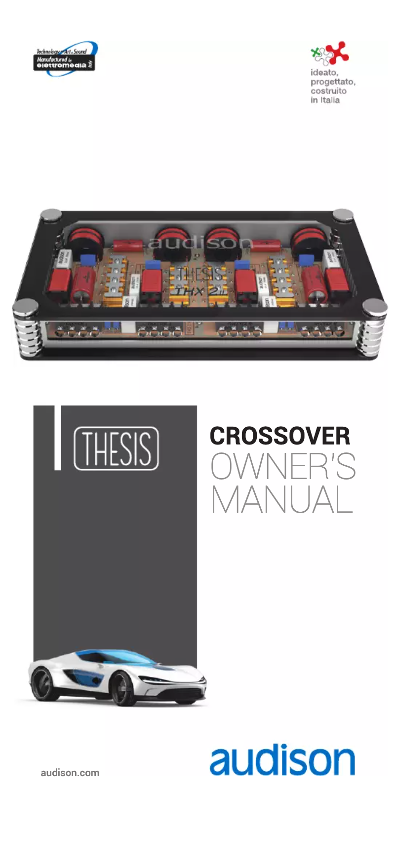 Image de la première page du manuel de l'appareil Thesis THX 2 II