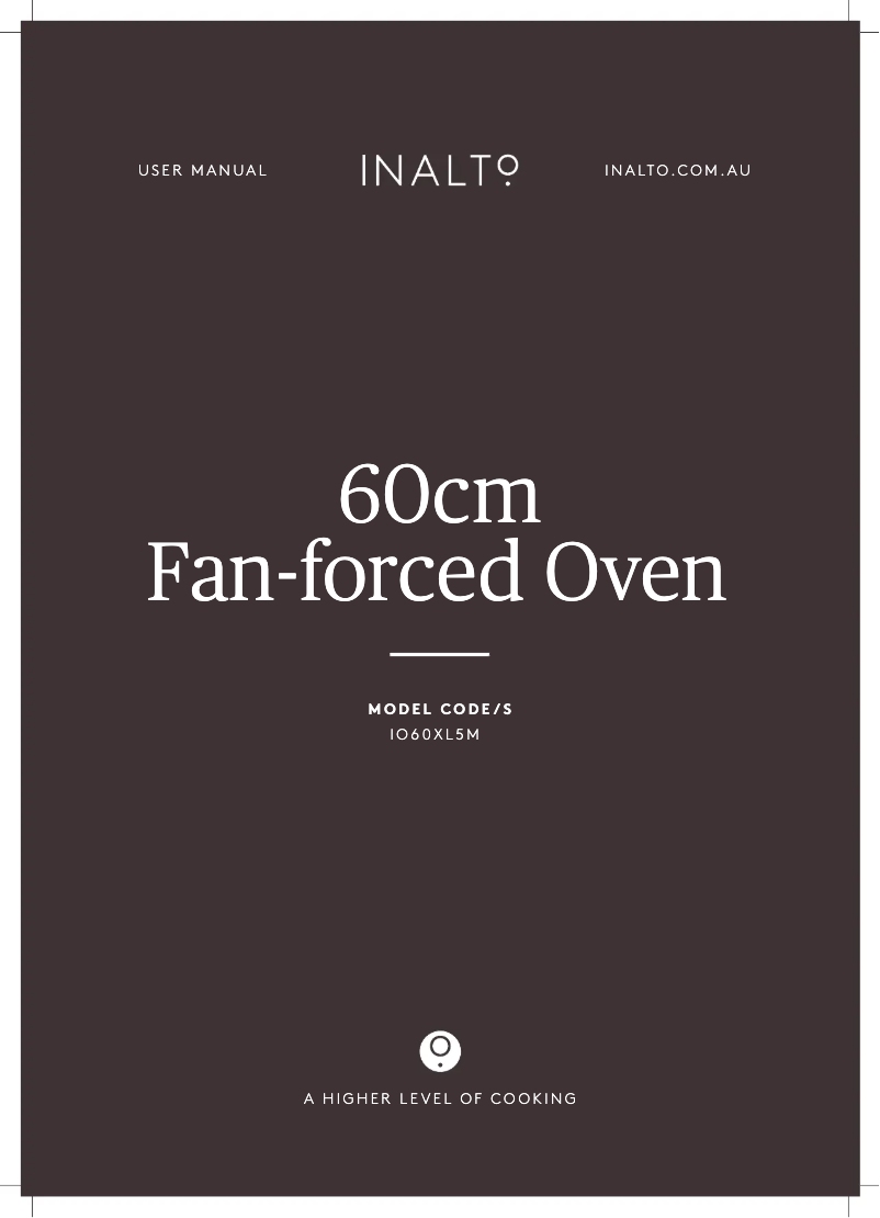 Page n°1 - Manuel utilisateur InAlto IO60XL5M