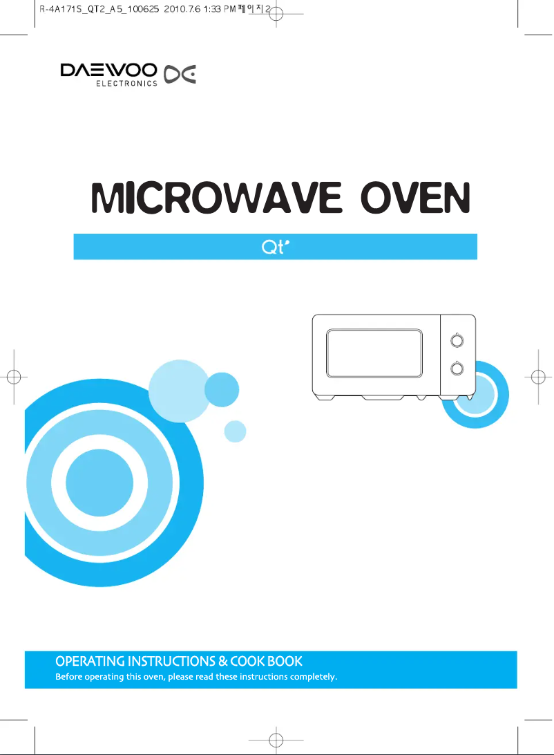 Image de la première page du manuel de l'appareil QT2