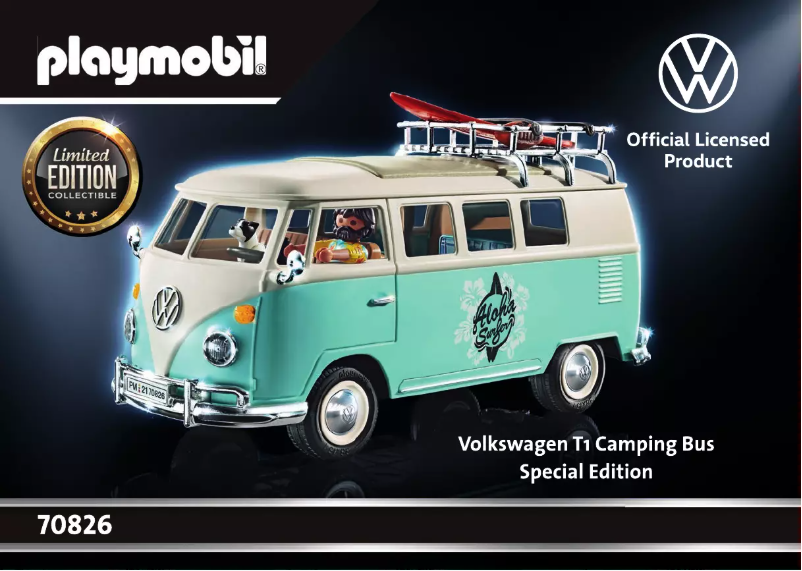 Page n°1 - Manuel utilisateur Playmobil 70826