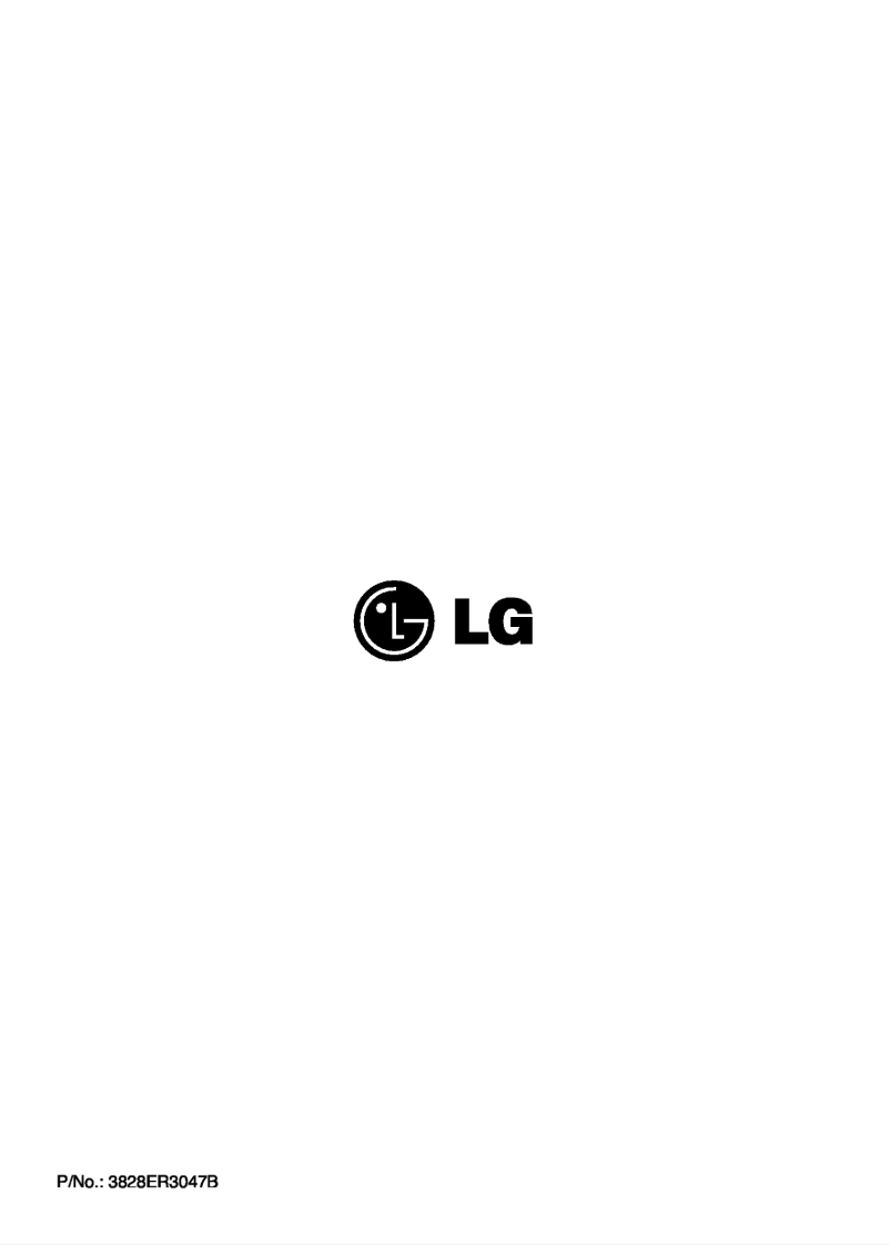 Page n°1 - Manuel utilisateur LG WD-13402TB