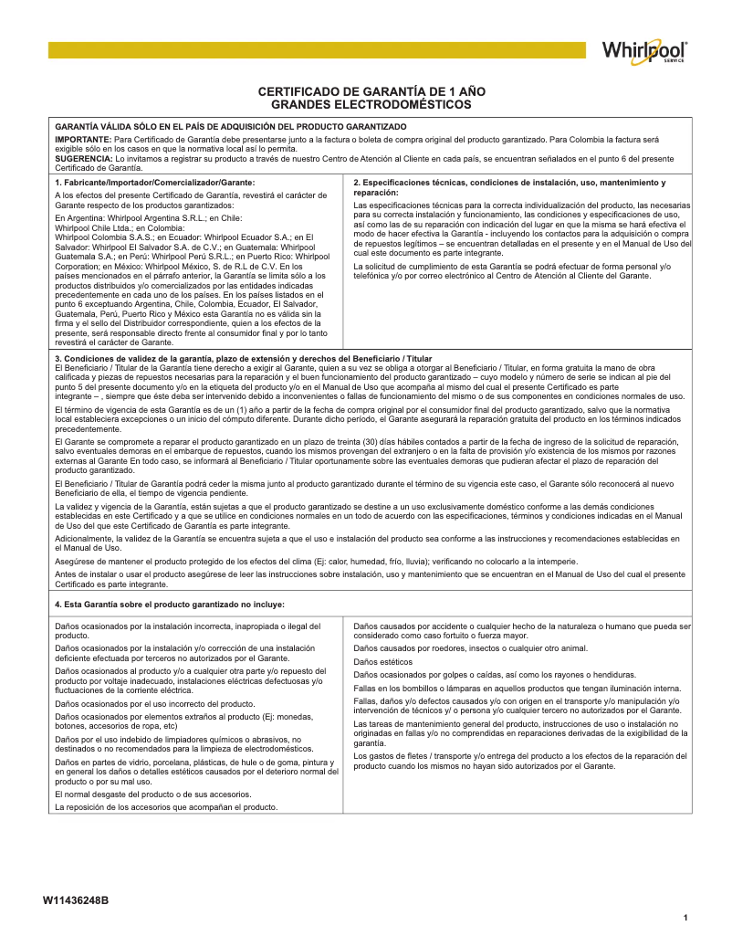 Imagen de la primera página del manual del dispositivo GDP630PYRFS