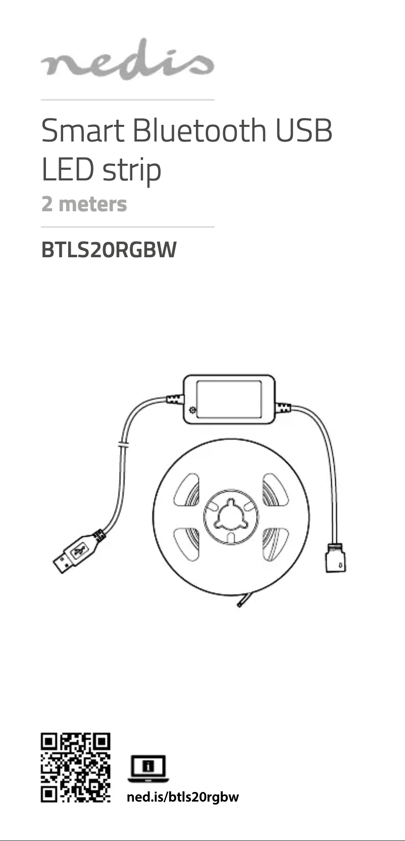 Page 1 de la notice Manuel utilisateur Nedis BTLS20RGBW