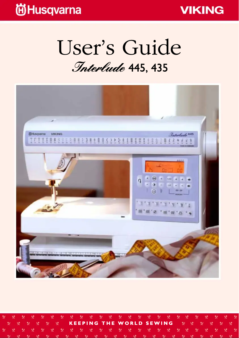 Image de la première page du manuel de l'appareil Interlude 435