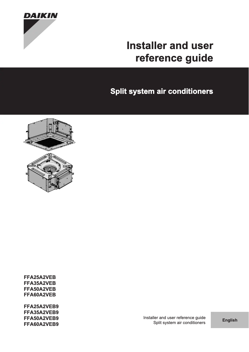Imagen de la primera página del manual del dispositivo FFA50A