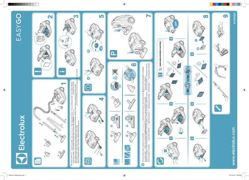 Página 1 del manual Manual de usuario Electrolux EEG41IW