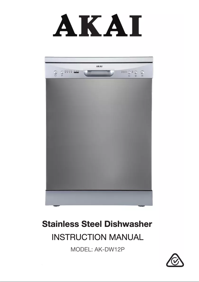 Page 1 de la notice Manuel utilisateur AKAI AK-DW12P