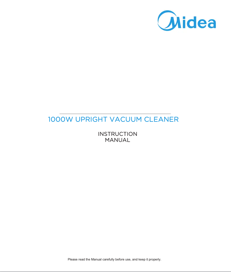 Image de la première page du manuel de l'appareil VUS34AE2D