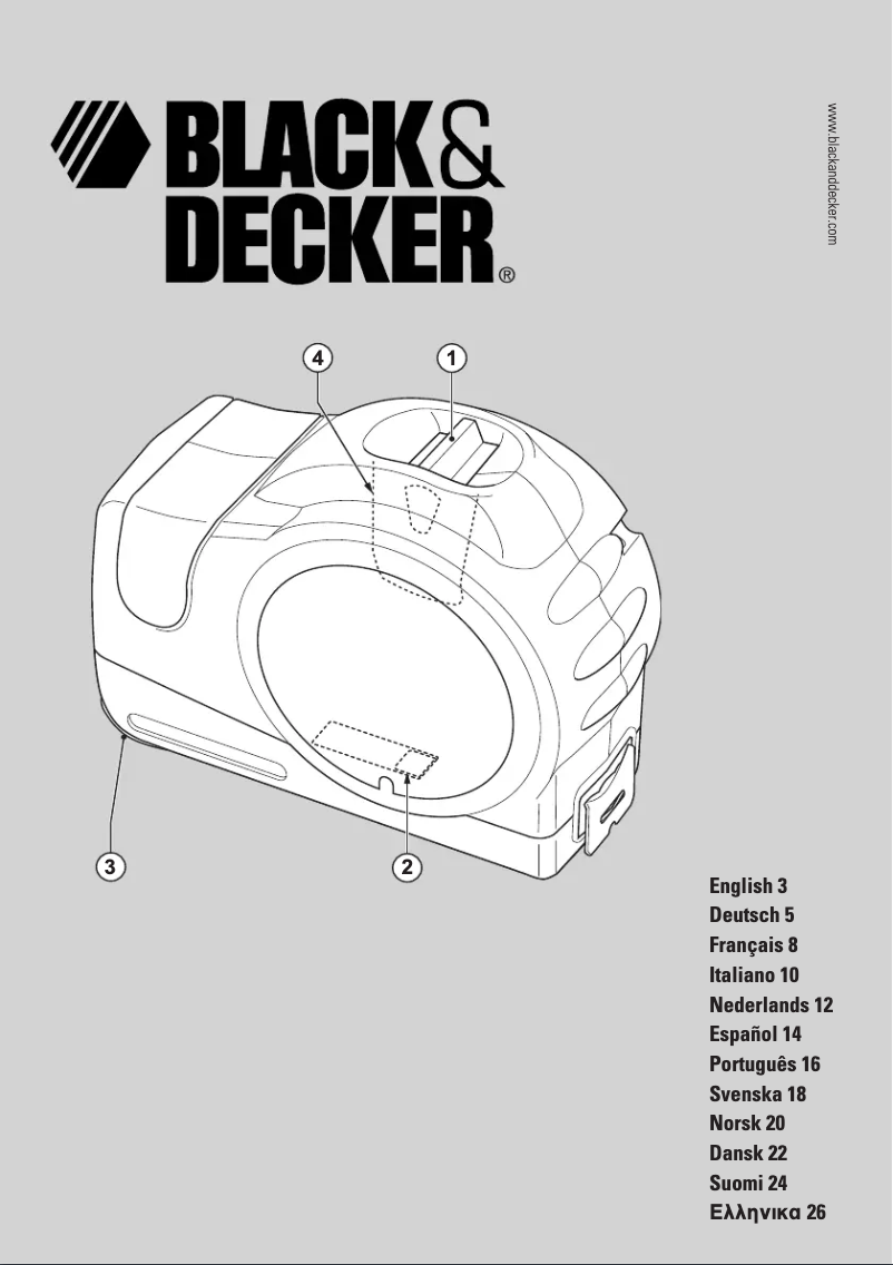 Página 1 del manual Manual de usuario Black & Decker ATM100