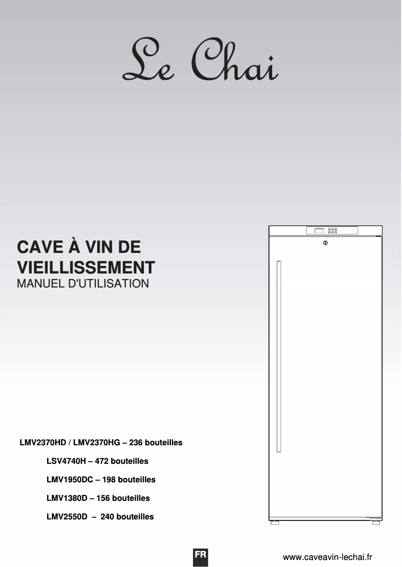 Image de la première page du manuel de l'appareil LSV4740H