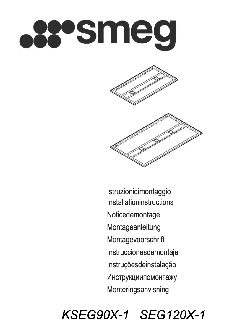 Page 1 de la notice Manuel utilisateur Smeg KSEG90X-1
