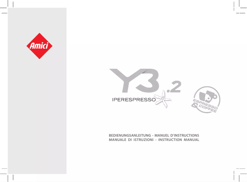 Image de la première page du manuel de l'appareil Y3.2 MIE