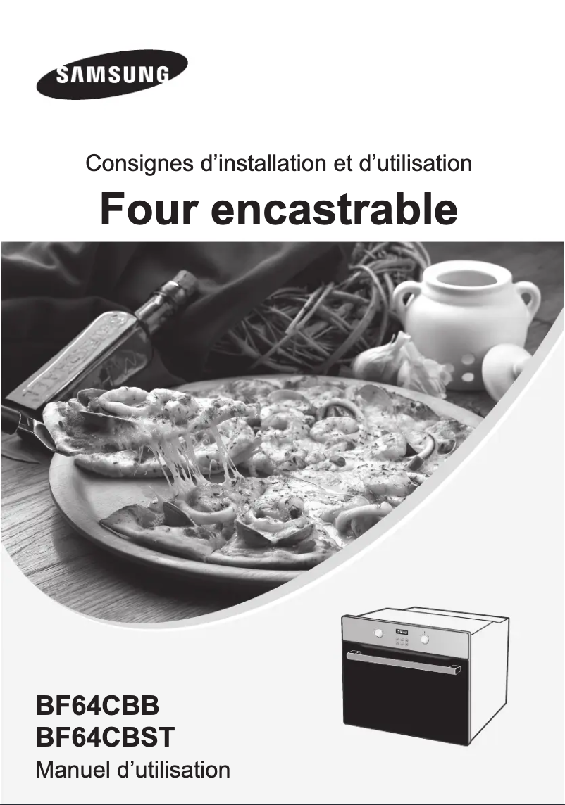 Image de la première page du manuel de l'appareil BF64CBST