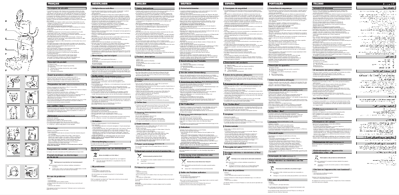 Page 1 de la notice Manuel utilisateur Tefal Simply Invents CM2321