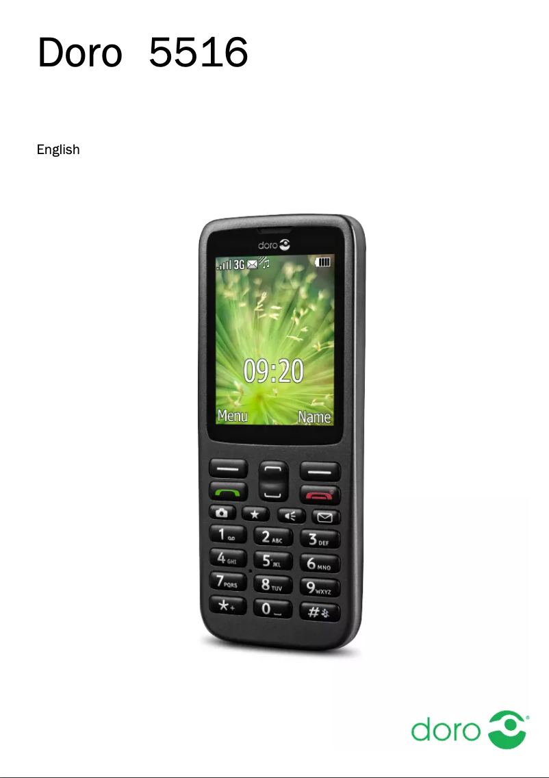 Page 1 de la notice Manuel utilisateur Doro 5516