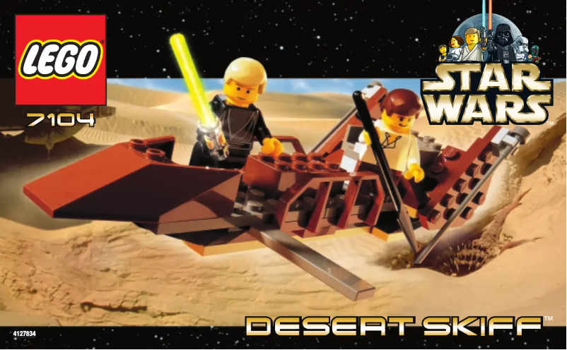 Página 1 del manual Manual de usuario Lego Desert Skiff (TM)