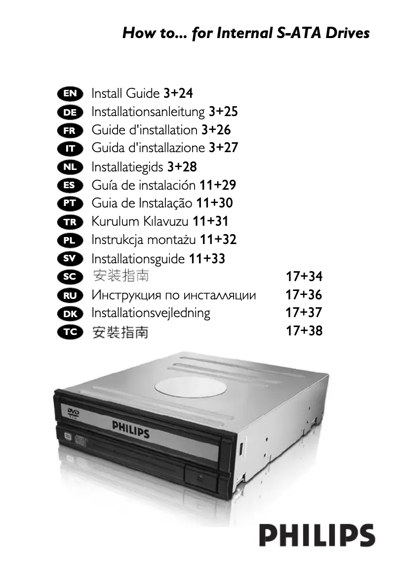 Image de la première page du manuel de l'appareil SPD2525BM