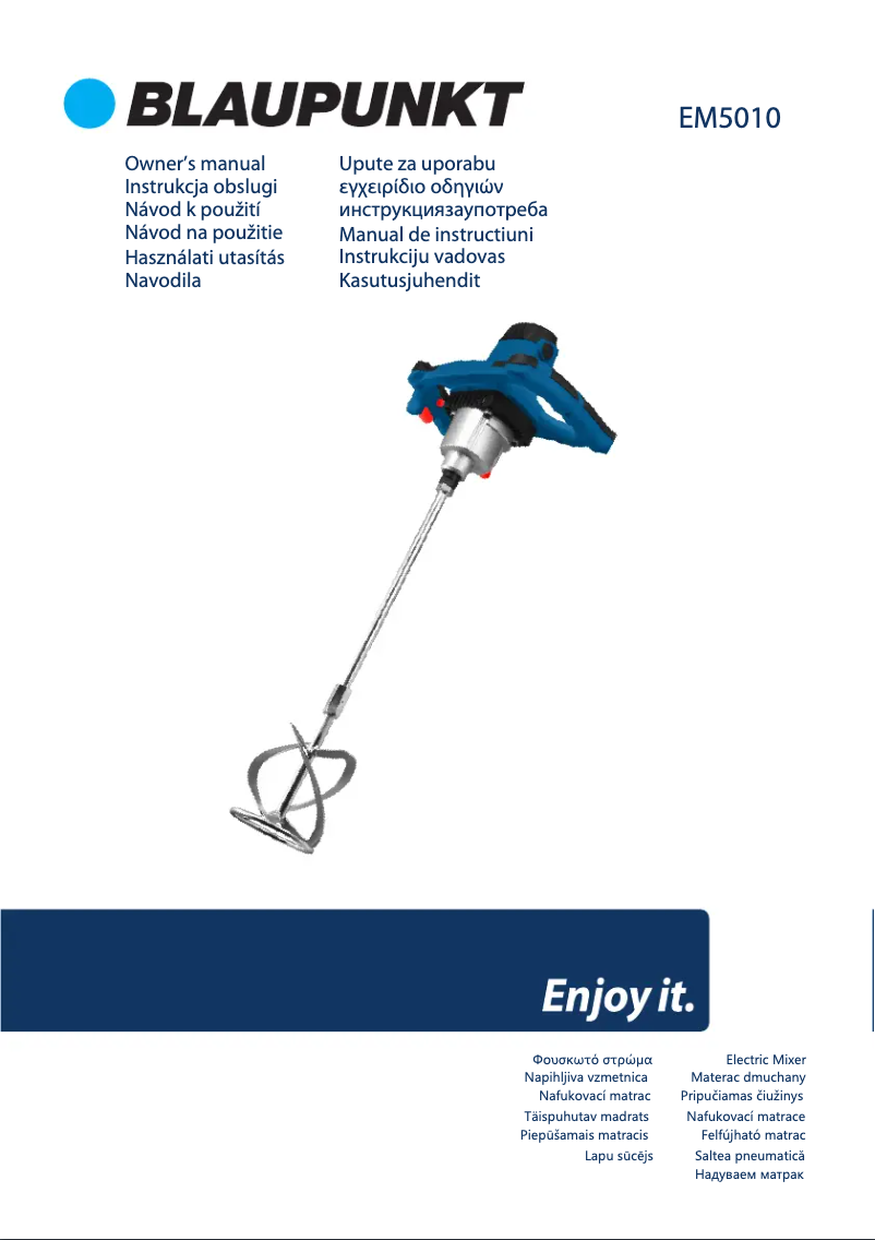 Image de la première page du manuel de l'appareil EM5010