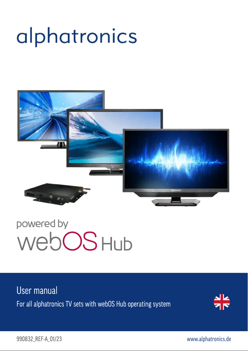 Page 1 de la notice Manuel utilisateur Alphatronics SLA-24 DSBW+