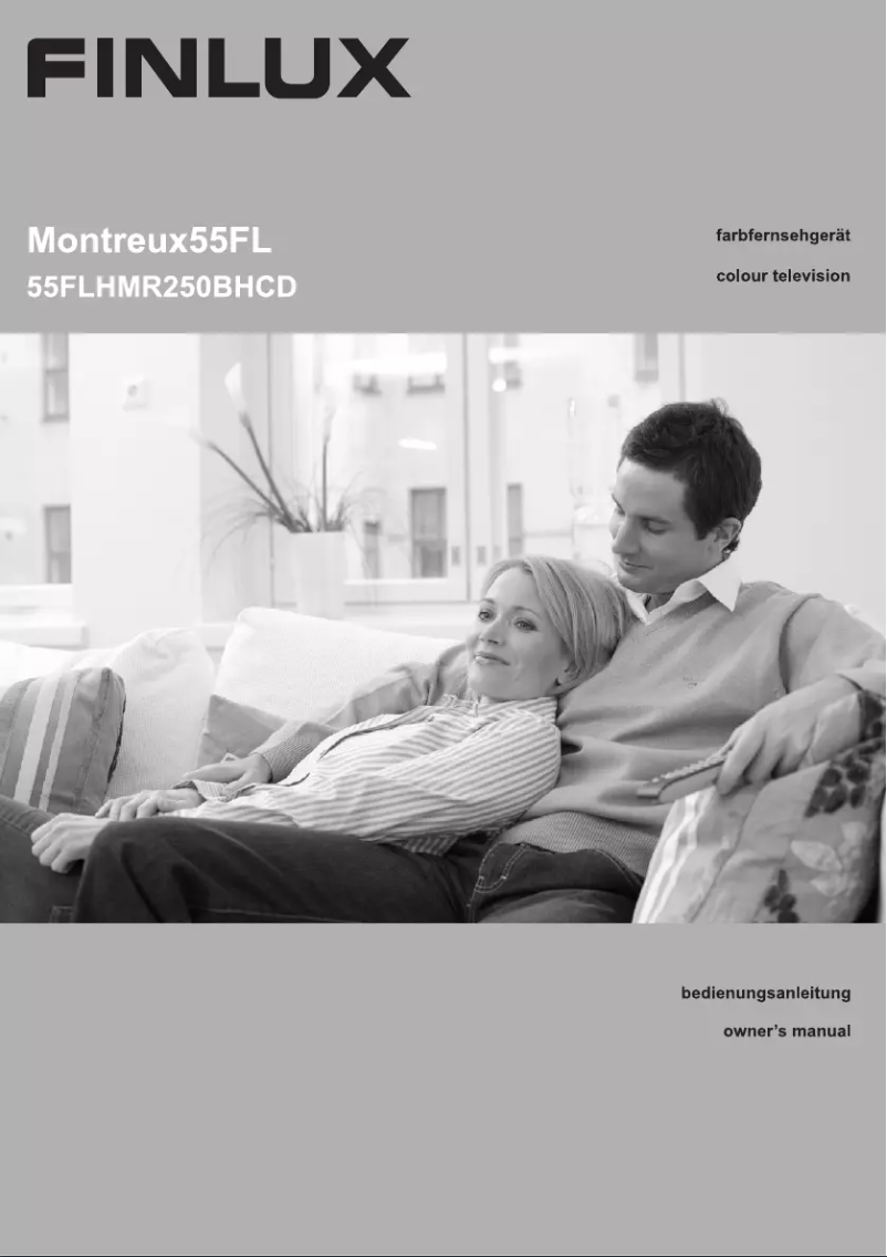 Page 1 de la notice Manuel utilisateur Finlux 50FLHK985BH