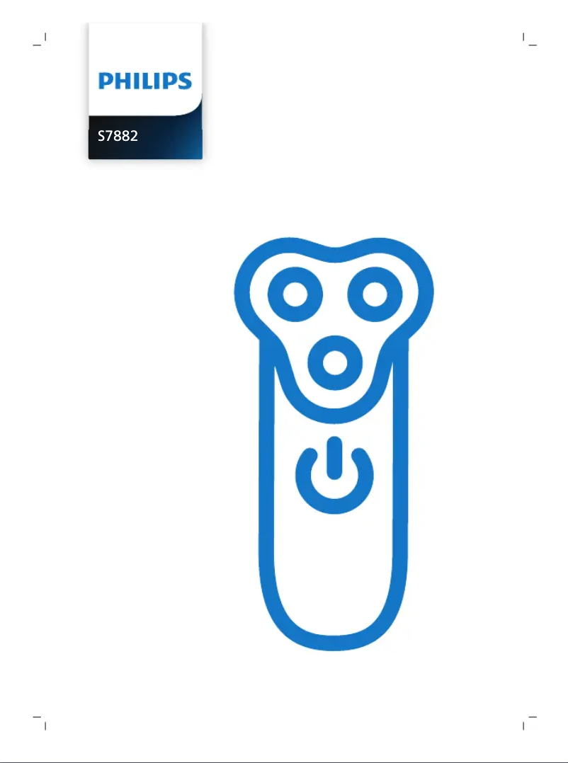 Image de la première page du manuel de l'appareil Shaver Series 7000 S7882