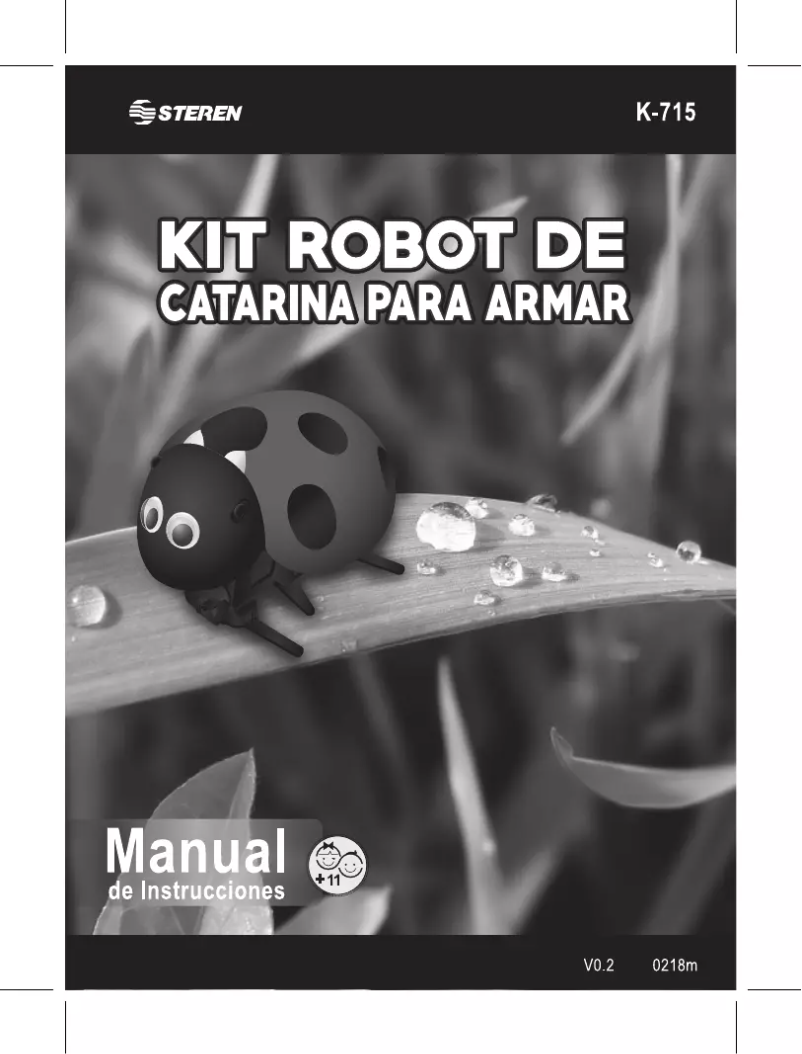 Image de la première page du manuel de l'appareil K-715