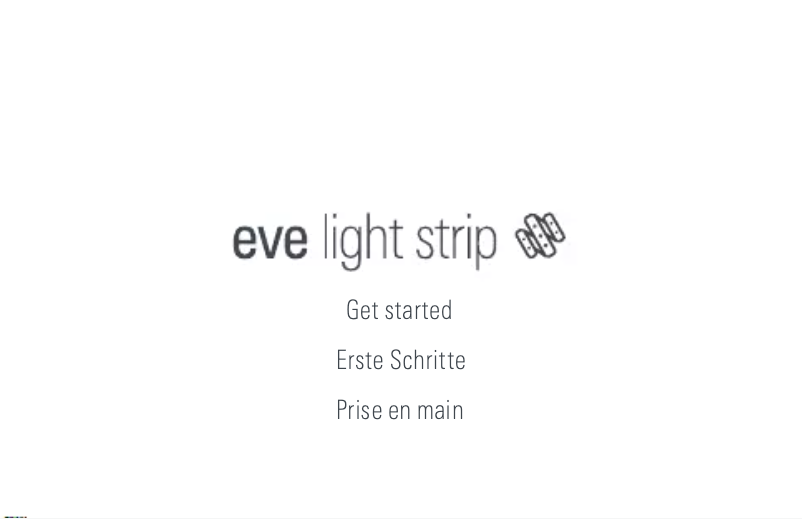 Image de la première page du manuel de l'appareil Light Strip