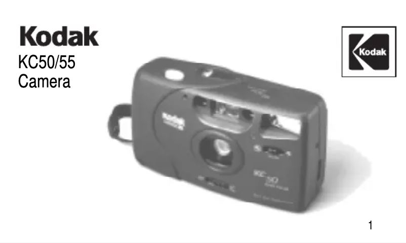 Page 1 de la notice Manuel utilisateur Kodak KC55