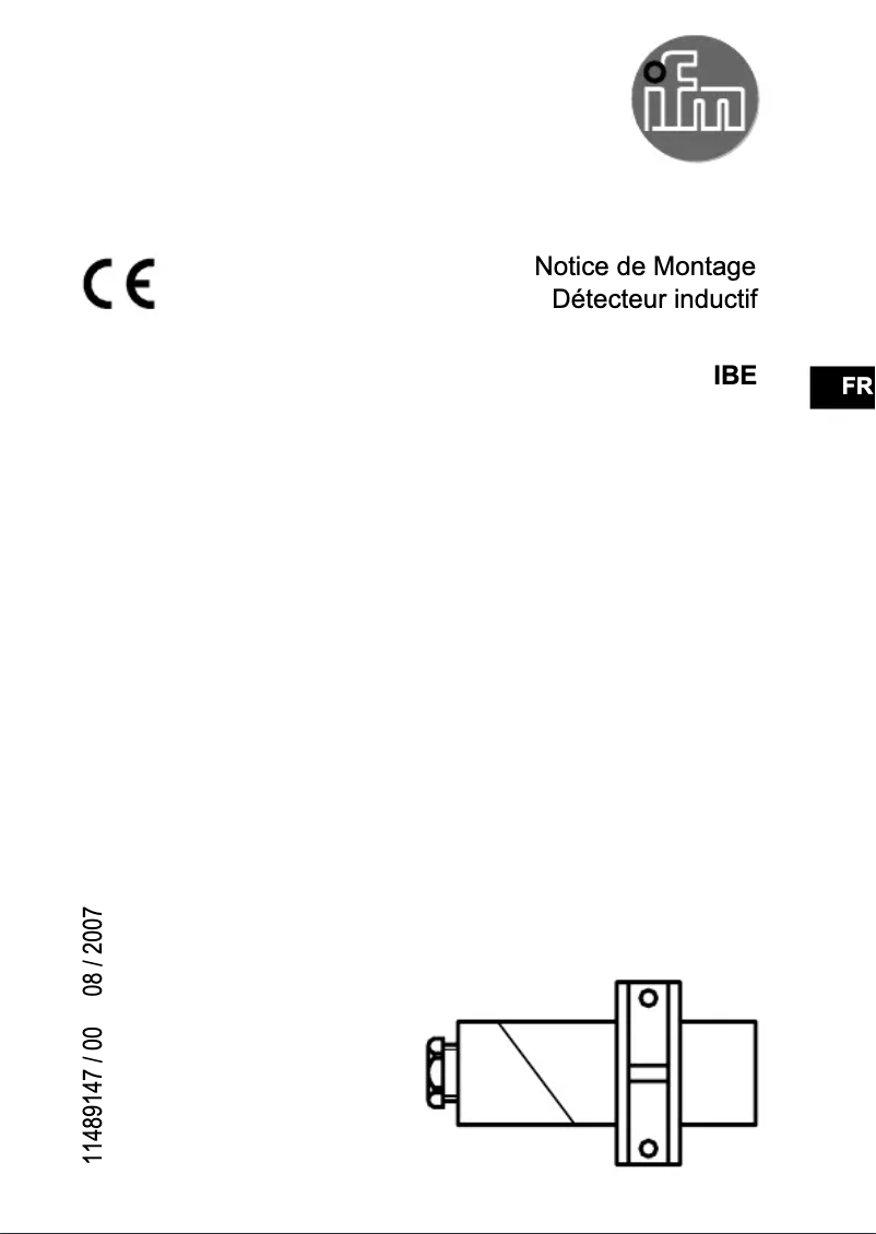 Page n°1 - Manuel utilisateur IFM IB5133
