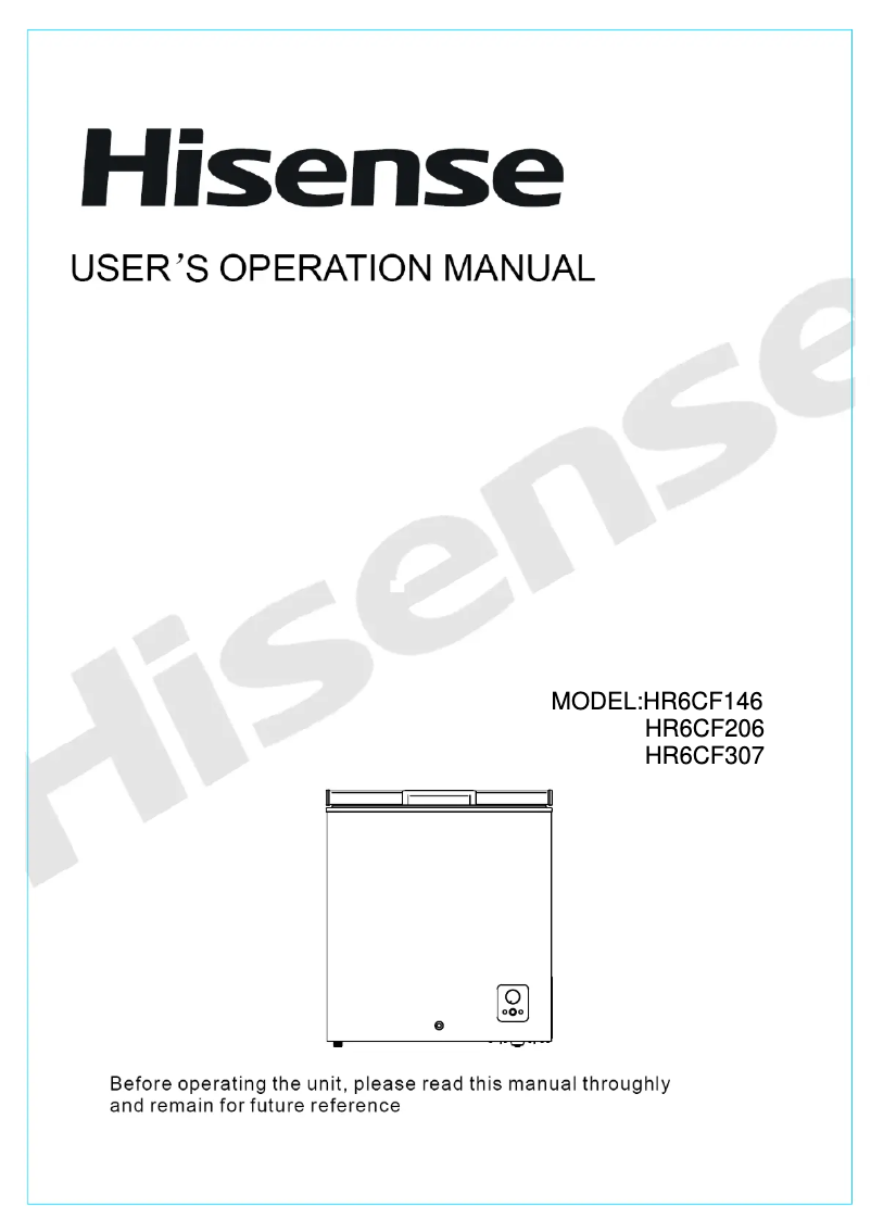 Image de la première page du manuel de l'appareil HR6CF206