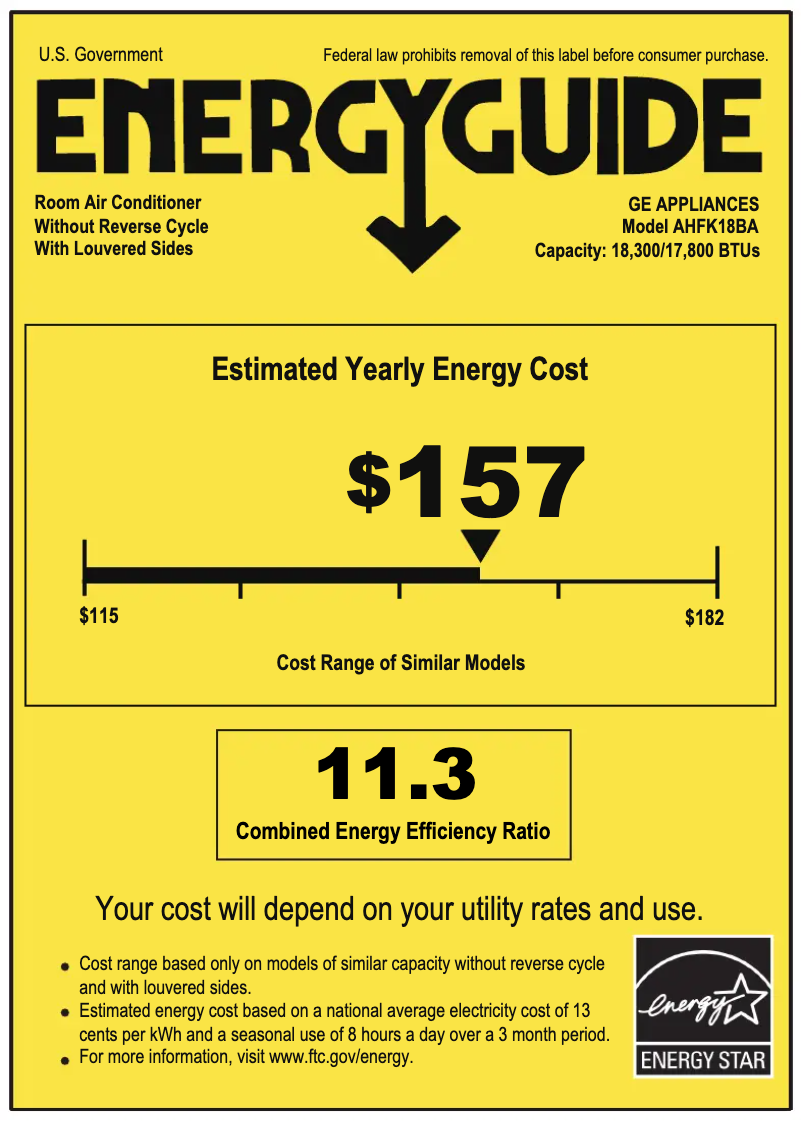 Image de la première page du manuel de l'appareil AHFK18BA