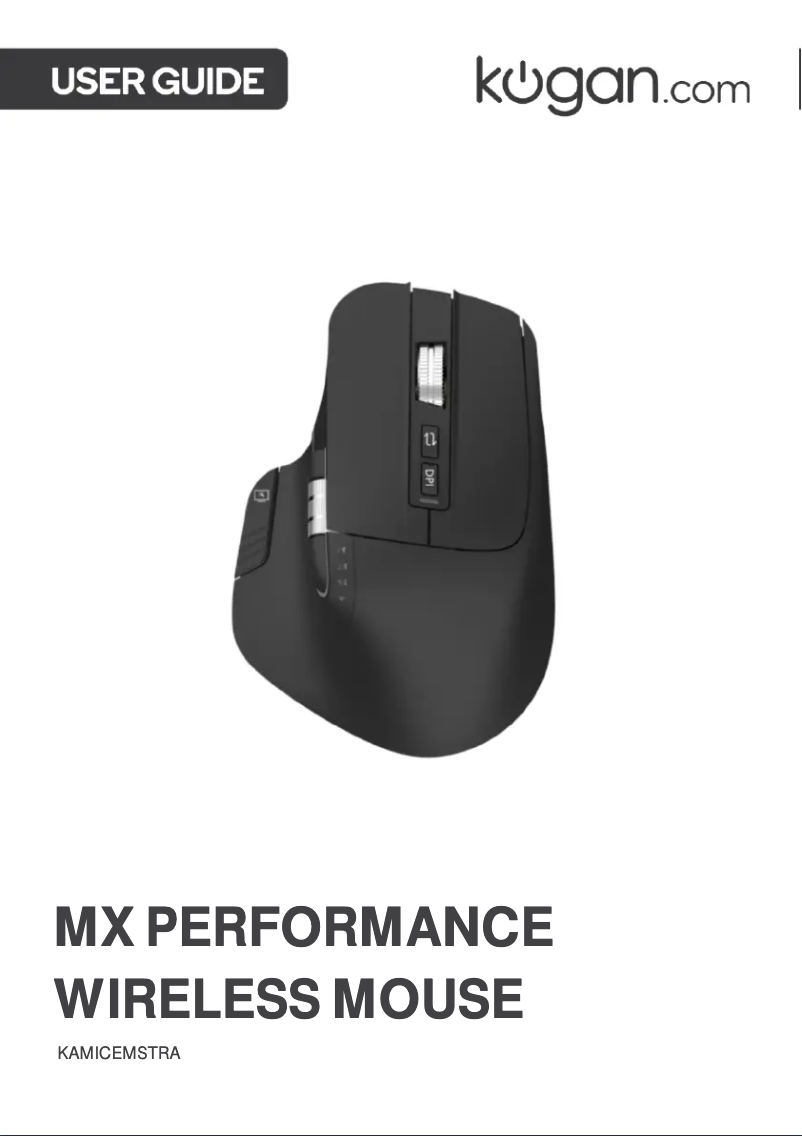 Page n°1 - Manuel utilisateur Kogan KAMICEMSTRA